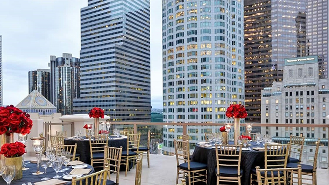 - Los Angeles, CA LGBT Wedding REception Venue - Hilton Checkers Los Angeles