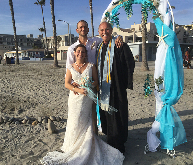 San Diego, California Same-Sex Wedding Officiant - Love Is, Weddings - Brian Graham