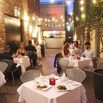 Mario's Place patio dining