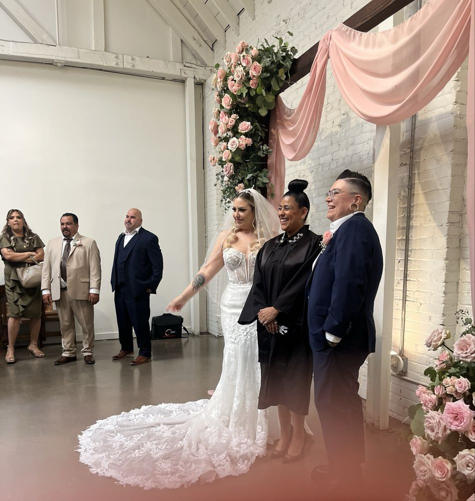 Married by Maricela
Santa Clarita, California LGBT Wedding Officiant
Los Angeles Area - Spanish and bilingual ceremonies. My specialty is Spanglish ceremonies