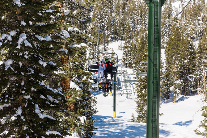 Lake Tahoe Ski Lift Love