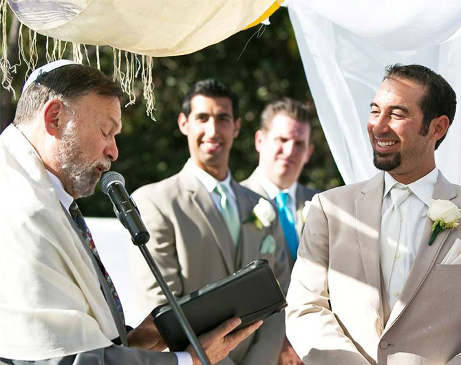Irvine, CA Same-Sex Wedding Rabbi - Rabbi Larry Seidman