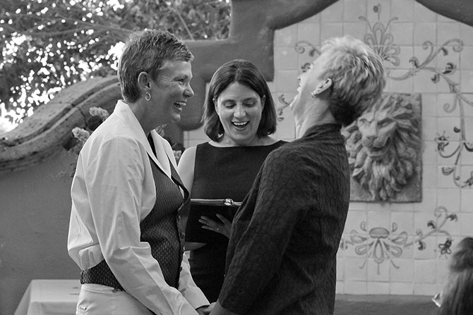 Sarahmony - Los Angeles Lesbian Wedding Ceremony