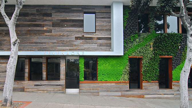 Seven4one Green Entrance