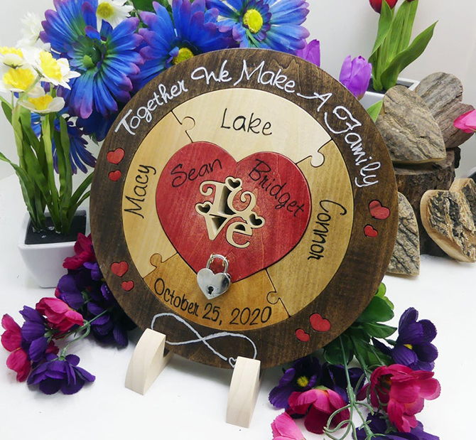 - LGBT Wedding Ceremony Unity Puzzles - The Puzzled One