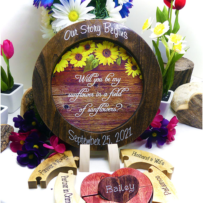 - LGBT Wedding Ceremony Unity Puzzles - The Puzzled One