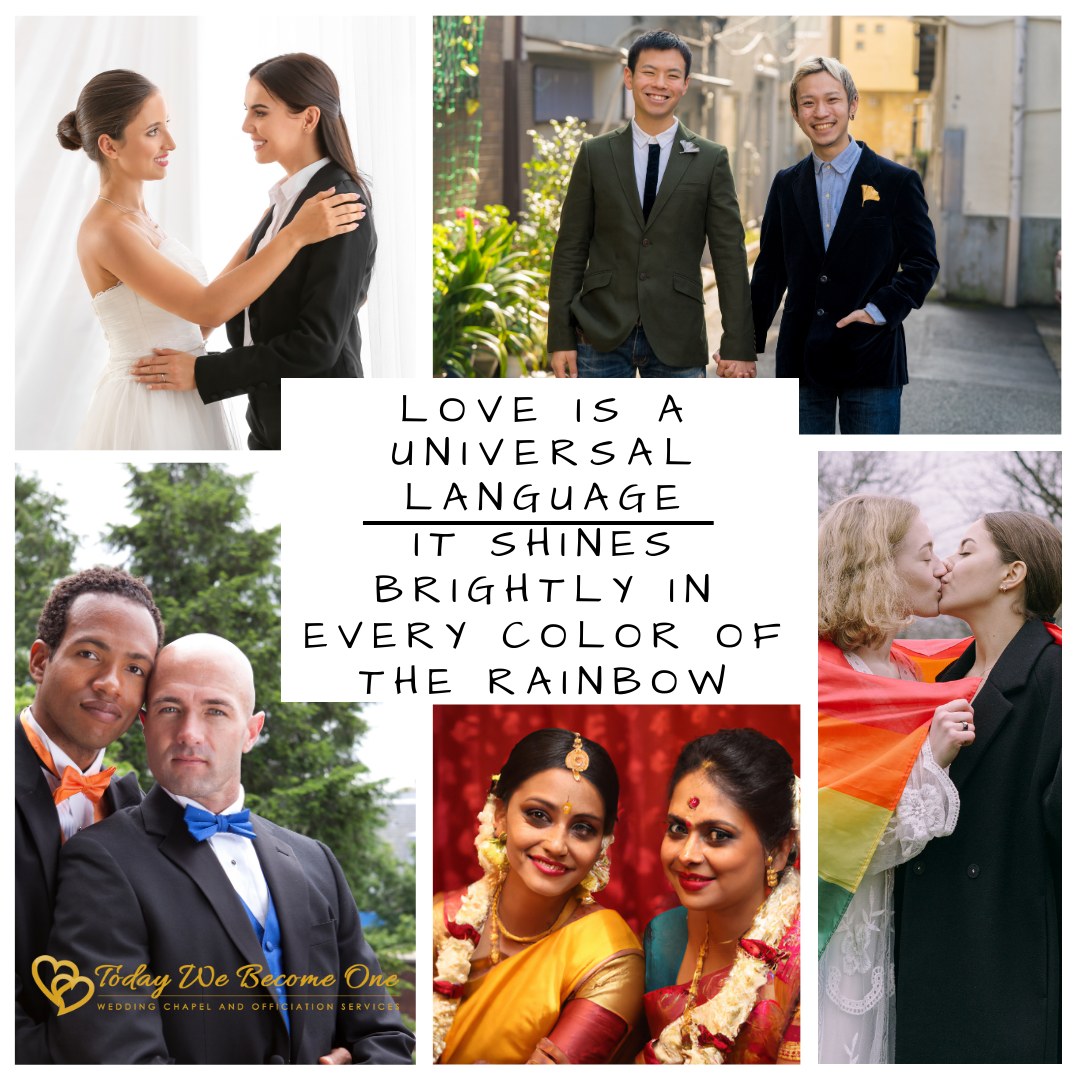 Today We Become One Chapel and Officiation Services
Greater Palm Springs, California LGBT Wedding Officiants
