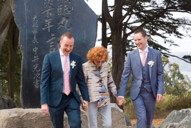 San Francisco LGBT Weddings - Monterey - Officiant Kate Talbot