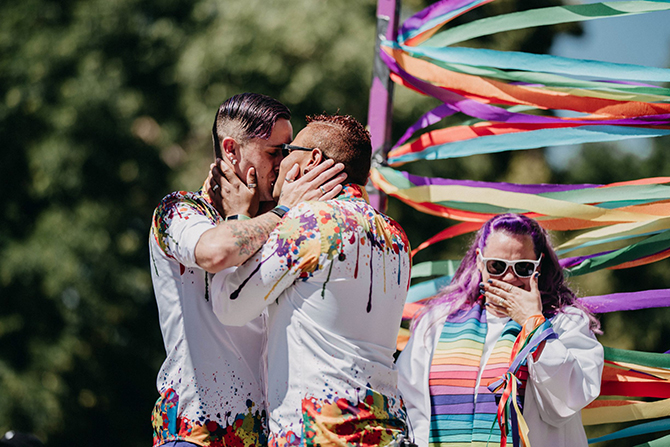 Colorado LGBT Pride Wedding