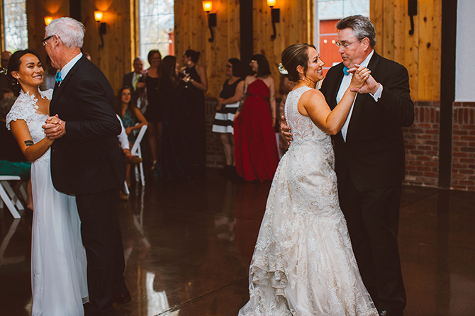 Lesbian wedding father daughter dance - detailsdetails