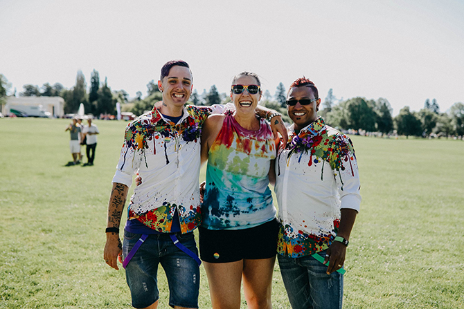 Mariah Lehnert Colorado Pride Event