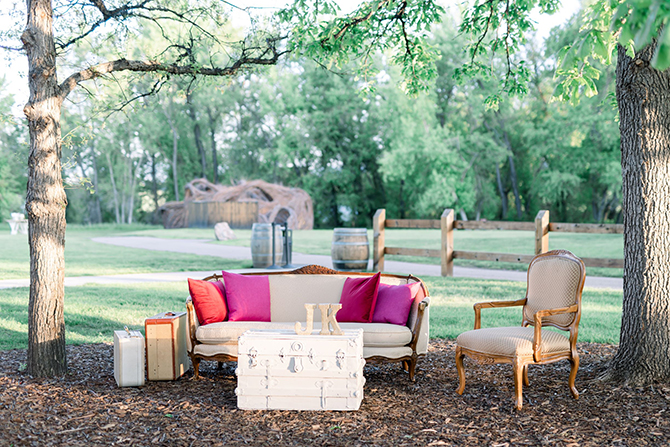 Outdoor wedding reception chabby chique