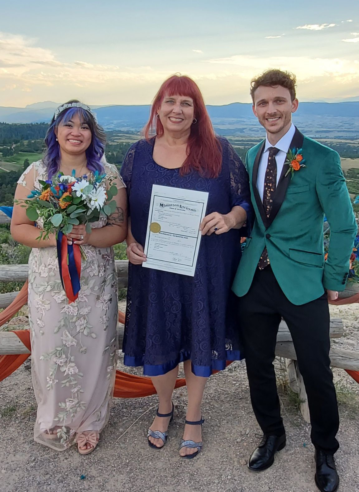 Love Is Love Wedding Officiants 
Colorado Springs, Colorado LGBT Wedding Officiants


