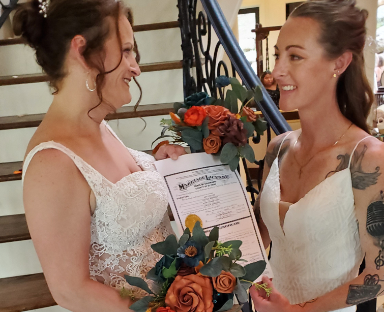 Love Is Love Wedding Officiants 
Colorado Springs, Colorado LGBT Wedding Officiants


