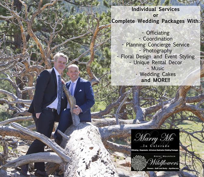 - Estes Park, Colorado LGBT Wedding Officiant & Wedding Packages - Marry Me In Colorado