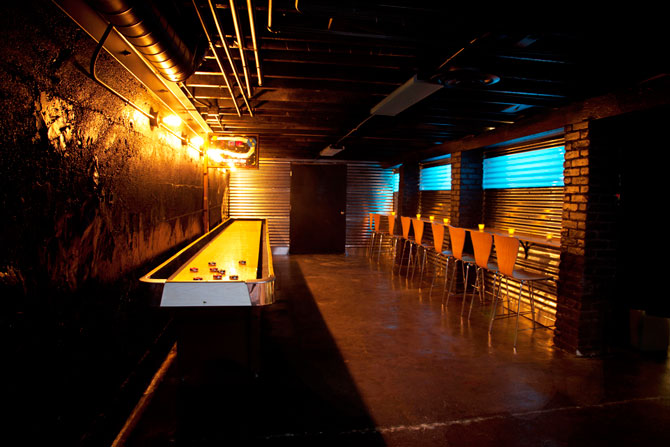 Denver Colorado Game room and bar seating - Wash Park Studio