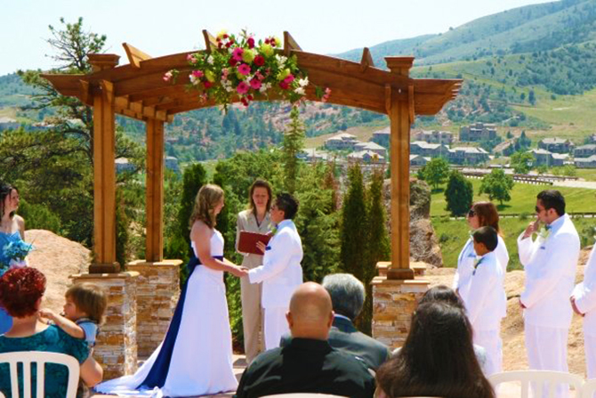  Colorado  Foothills  and Redrock Gay Weddings  Gay Owned 