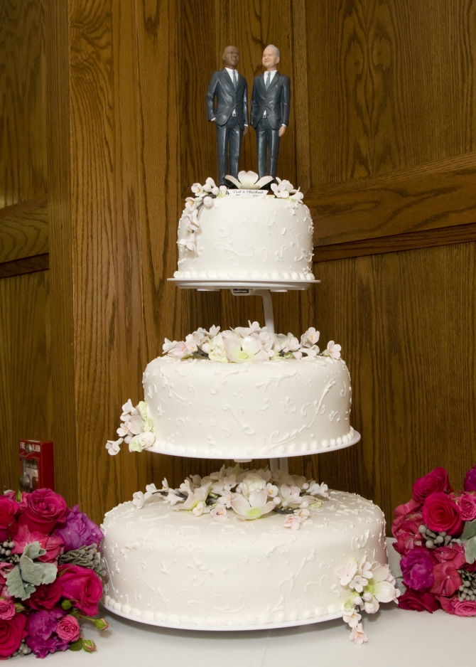 Paul J Shaker (LCSW) - LGBT Wedding Cake Topper