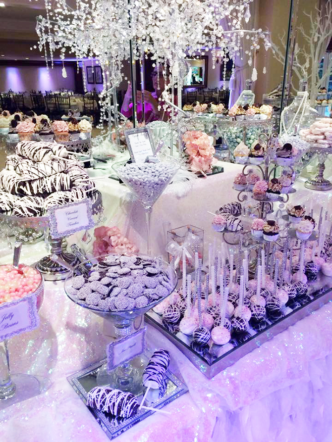 Connecticut LGBT Wedding Candy Buffets - Tablescapes - Decor