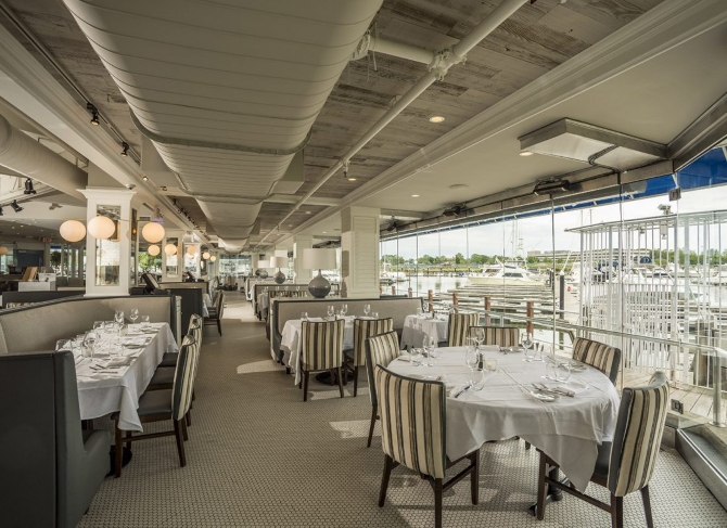 Prime: An American Kitchen and Bar Stamford, Connecticut LGBT Wedding Reception Venue Rippowam River - Harbor Point Boardwalk