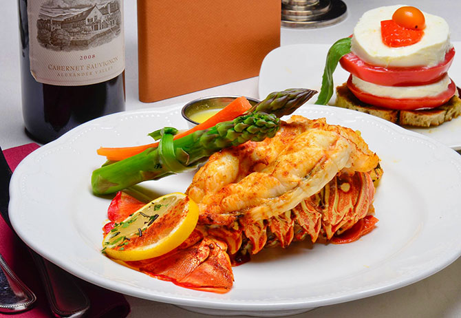The Waters Edge at Giovanni's - Plated Lobster tail