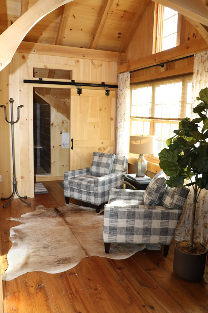 Cider Barn Wedding Accommodations- Thousand Acrea Farm