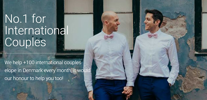 Same Sex Marriage in Denmark - Getting Married in Denmark - Same-Sex Wedding Planner