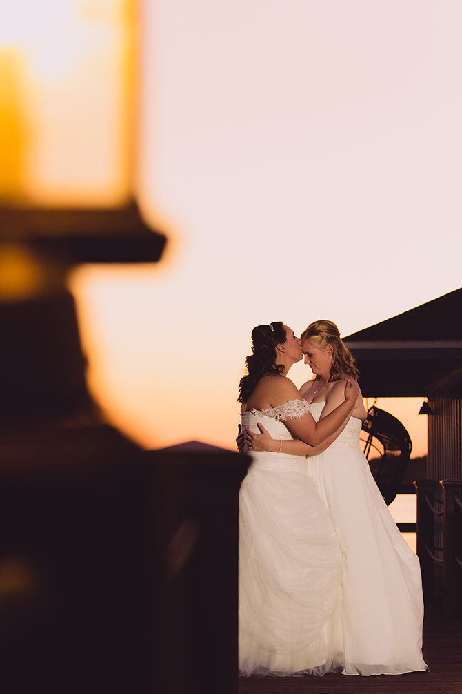 A. Harris Photography - Bride black and white