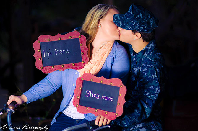 A. Harris Photography - Photograph of military brides
