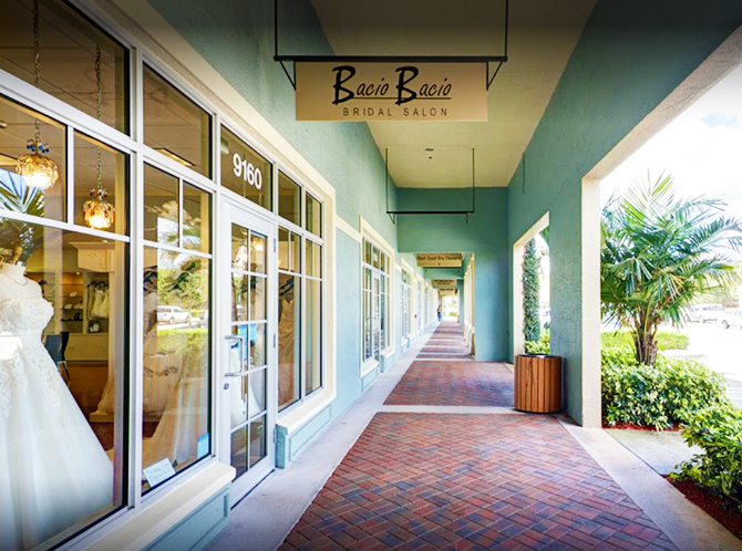Bacio Bacio Bridal
Wellington, Florida LGBT-Friendly Bridal Boutique Salon