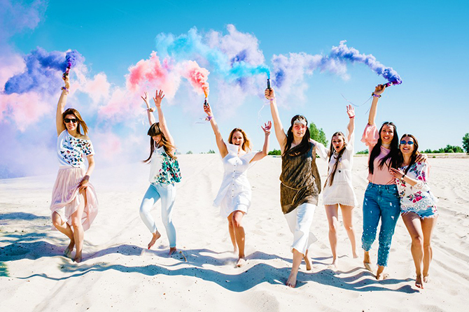 Rainbow Smoke - LGBT Cruise Planners
