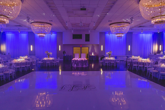 Temple Emanu-El - Miami Beach - South Florida LGBT Wedding Floral Design and Decor - Dalsimer Atlas