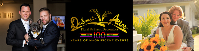 - South Florida LGBT Wedding Floral Design and Decor - Dalsimer Atlas