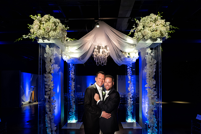 Same-Sex Wedding - South Florida LGBT Wedding Floral Design and Decor - Dalsimer Atlas