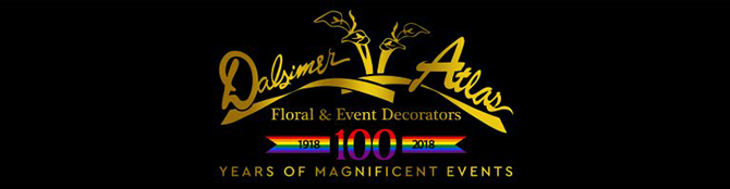 100 Year Anniversary Pride - South Florida LGBT Wedding Floral Design and Decor - Dalsimer Atlas