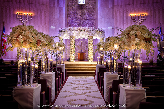luxury wedding ceremony - South Florida LGBT Wedding Floral Design and Decor - Dalsimer Atlas