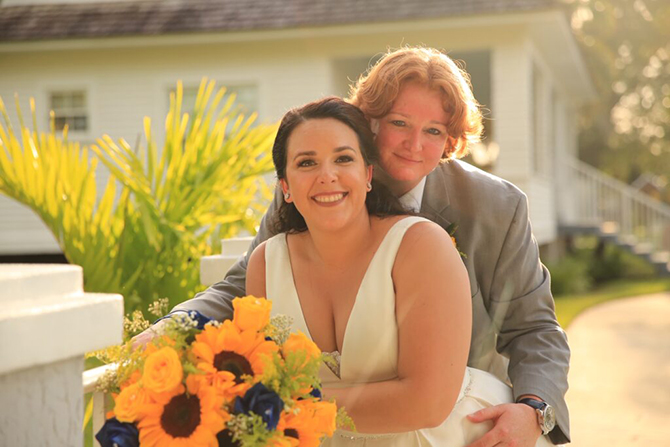 Lesbian wedding - South Florida LGBT Wedding Floral Design and Decor - Dalsimer Atlas
