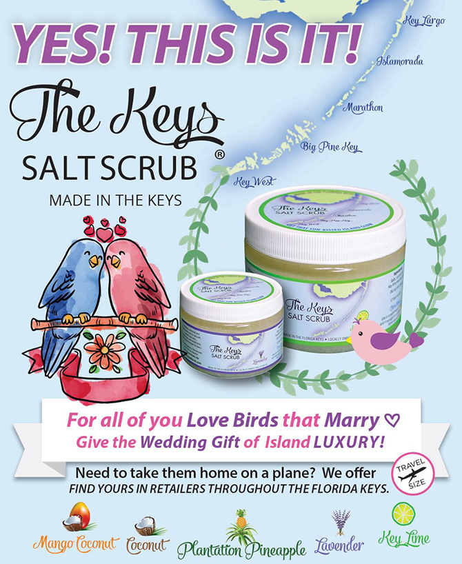 LGBT Wedding Favors - The Florida Keys Salt Scrub