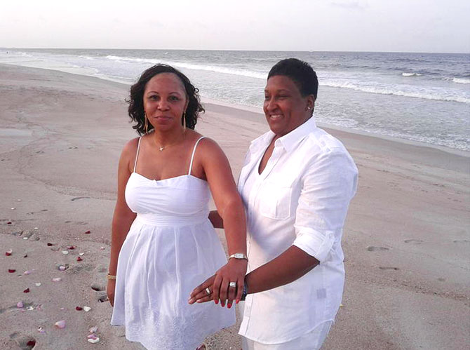 Florida Wedding Celebrant - Jacksonville, FL LGBT Weddings - Brides and rings