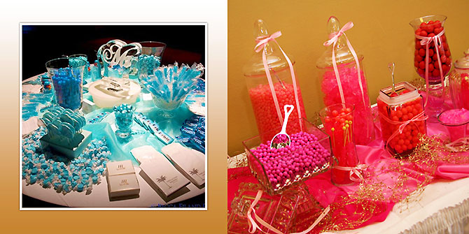 Florida Weddings Online - Wedding Reception Candy Stations