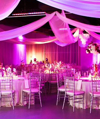 Heaven Event Center - Fully Decorated Wedding Reception Venue