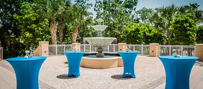 Wedding Receptions at Hilton St. Petersburg Carillon Park