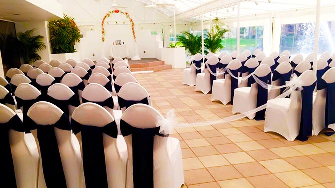 Lakeside Terrace Banquet Center LGBT Wedding venue in Boca Raton Florida