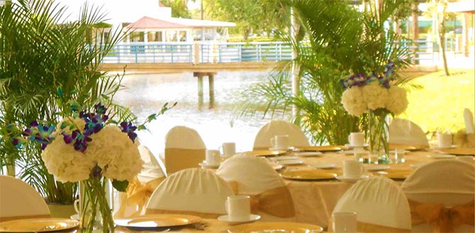 Lakeside Terrace Banquet Center LGBT Wedding venue in Boca Raton Florida