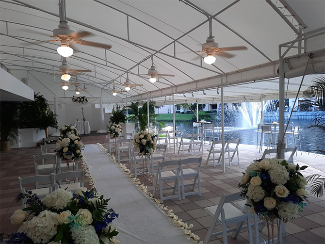 Lakeside Terrace Banquet Center LGBT Wedding venue in Boca Raton Florida
