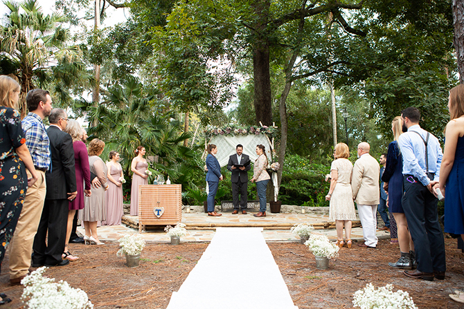Forest LGBT Wedding Ceremony Photographer - Lori Barbely Photography