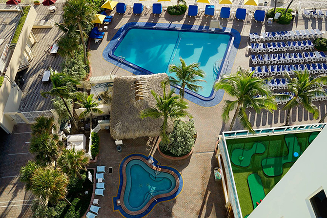 Fort Lauderdale Beach, Florida LGBT Wedding Packages - Ceremony Site - Ocean Sky Hotel and Resort
