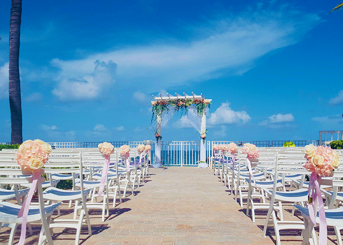 Fort Lauderdale Beach, Florida LGBT Wedding Packages - Ceremony Site - Ocean Sky Hotel and Resort