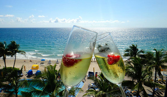 Fort Lauderdale Beach, Florida LGBT Wedding Packages - Ceremony Site - Ocean Sky Hotel and Resort