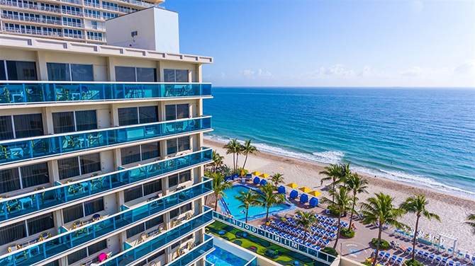 Fort Lauderdale Beach, Florida LGBT Wedding Packages - Ceremony Site - Ocean Sky Hotel and Resort